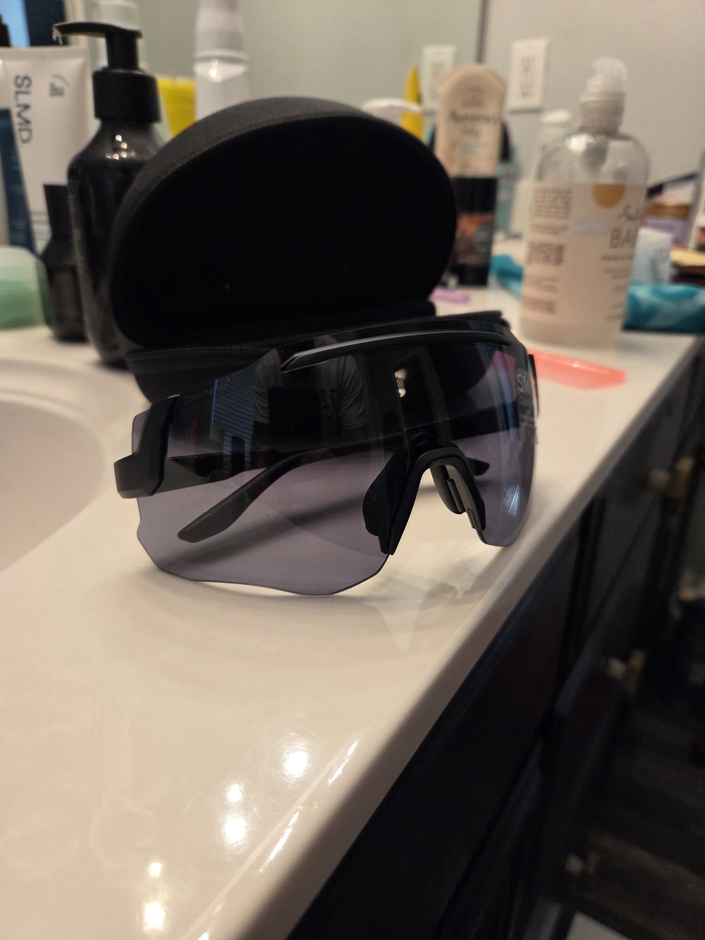 Smith Momentum Chromapop Sunglasses - Black Smoke Lens
